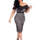 Fashion Sexy Off The Shoulder Bodycon Dress