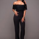 Eyelet Top Strapless Jumpsuit