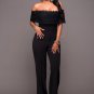 Eyelet Top Strapless Jumpsuit