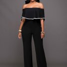 Off The Shoulder Flounce Jumpsuit