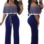 Ruffle Top Strapless Jumpsuit