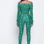 Sexy Off The Shoulder Long Sleeves Two Pieces Set