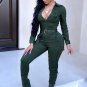 Sexy Long Sleeve High Waisted Jumpsuits Romper