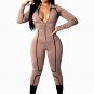 Sexy V Neck Long Sleeve Party Clubwear Zipper Jumpsuit