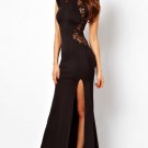 Cap Sleeves Formal Gown