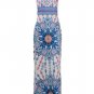 Kuwait Multi-Color Aztec Print Maxi Dress