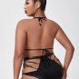 Plus Size Wishing For Me Wet Look Bra Set