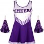 High School Sports Team Cheerleader Girl Uniform