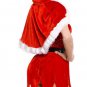 Santa's Velvet Scalloped Trim Costume