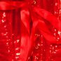 Sexy Sequin Santa Corset with Tutu Skirt