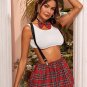 Ruffle School Girl Lingerie Costume