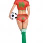 Sexy Portugal World Cup Cheerleader Costume