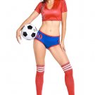 Sexy Spain World Cup Cheerleader Costume