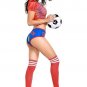 Sexy Spain World Cup Cheerleader Costume