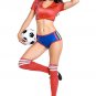 Sexy Spain World Cup Cheerleader Costume