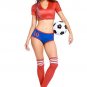 Sexy Spain World Cup Cheerleader Costume