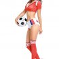 Sexy Russia World Cup Cheerleader Costume