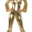 Gold Sequin Jumpsuit Costume