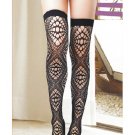 Keyhole Big Mouth Shaped Thigh Highs