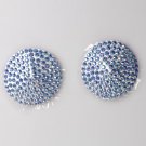 Blue Color Sequin Lingerie Breast Bra Stickers Nipple Covers