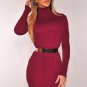 Sexy High Neck Bodycon Dress