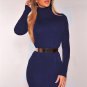 Sexy High Neck Bodycon Dress