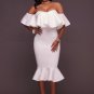 Sexy Ruffle Bodycon Dress
