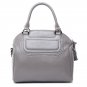 Classic Genuine Leather Tote Handbag with Tassel