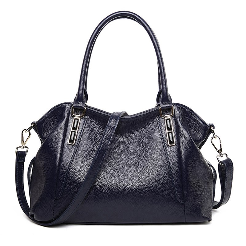 Vintage Style Soft Genuine Leather Tote Large Shoulder Bag