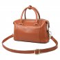 More Color Genuine Leather Shoulder Handbag