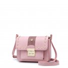Women's Shoulder Bags PU Rivet Decoration Messenger Bag