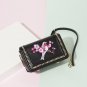 Embroidered Shoulder Messenger Bag