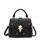 Women's Metal Buckle Shoulder Messenger Handbag