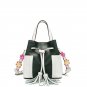 Women's Hit Color Bucket Bag Casual Shoulder Bag