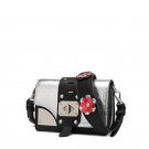 Women's Hit Color Shoulder Bags PU Leather Messenger Bag