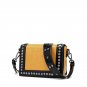 Women's PU Leather Rivet Cross-body Bag Shoulder Bag