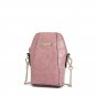 PU Leather Cocrodile Pattern Mini Crossbody Single Shoulder Bag
