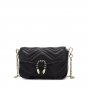 Women's PU Leather Metal Chain Casual Shoulder Bag