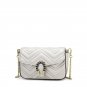 Women's PU Leather Metal Chain Casual Shoulder Bag