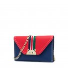 Women's PU Leather Metals Chain Crossbody Bag