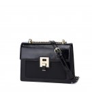 PU Leather Crossbody Bag Buckle Style Shoulder Bag Purse Handbag