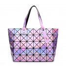 Women's Geometric Luminous Purse Handbag Messenger Bags