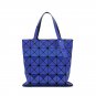 Women's PU Leather Geometric Diamond Split Joint Shoulder Bag Top Handle Bag