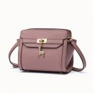 Women's Genuine Leather Fawn Pendant Shell Shoulder Bag