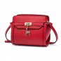 Women's Genuine Leather Fawn Pendant Shell Shoulder Bag