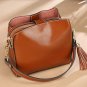 Women's Real Leather Satchel Fringed Handbag