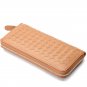 Zipper Woven PU Wallet Purse