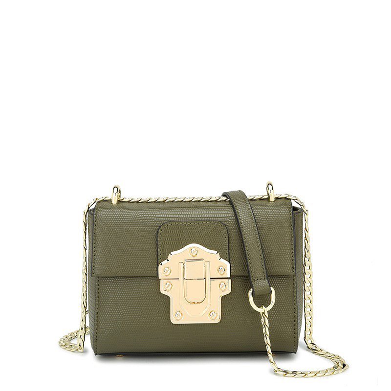 PU Leather Shoulder Messenger Bag For Ladies