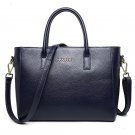 Lady Soft Genuine Leather Vintage Shoulder Handbag Tote Top-handle Big Capacity
