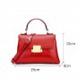 PU Leather Metal Buckle Shoulder Bag Tote Bag